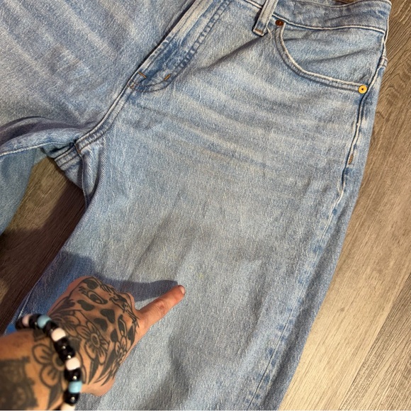 Madewell The Curvy Perfect Vintage Wide-Leg Crop Jean Size 31 - Picture 8 of 12